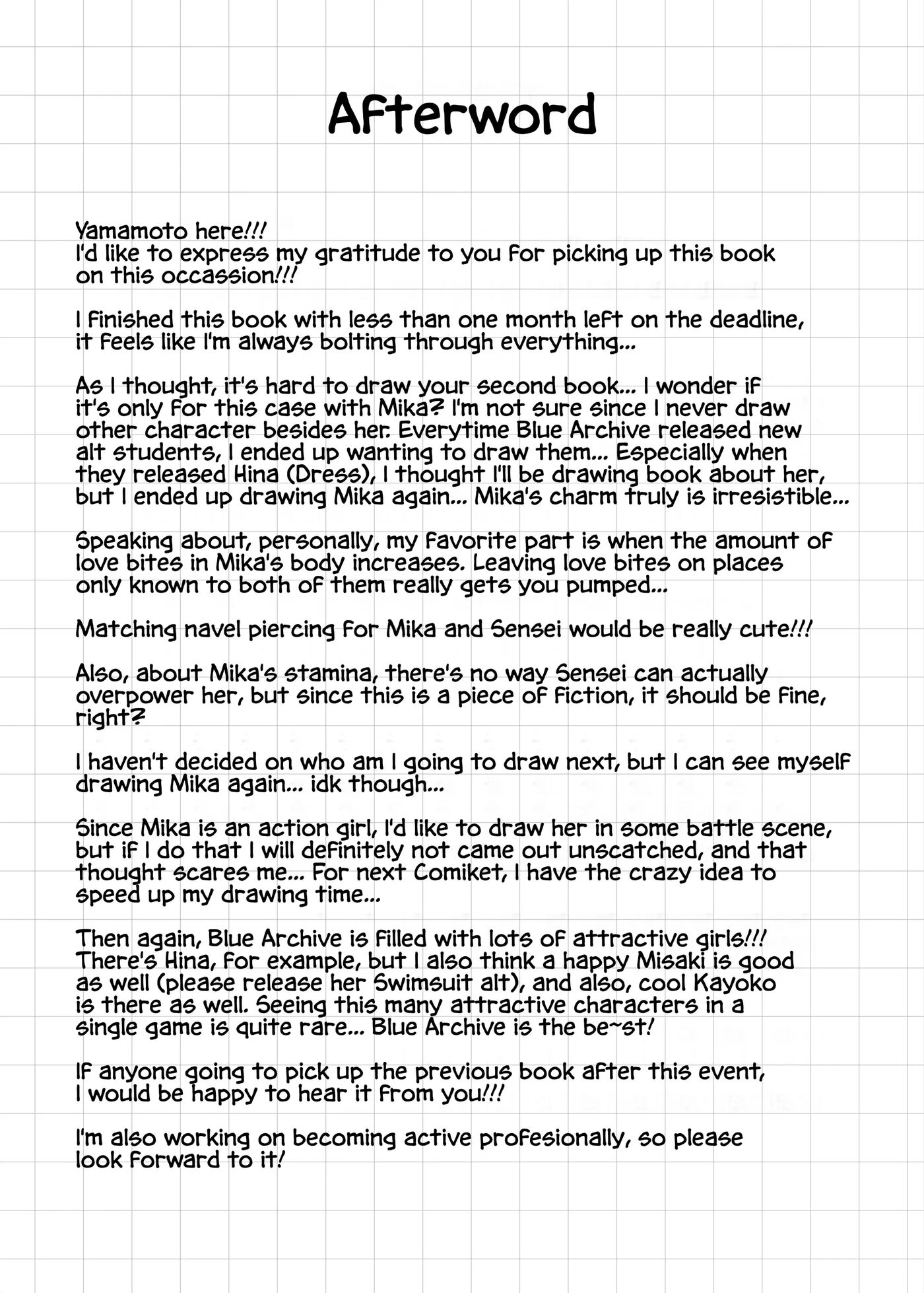 Misono Service Chapter 1000 Page 26